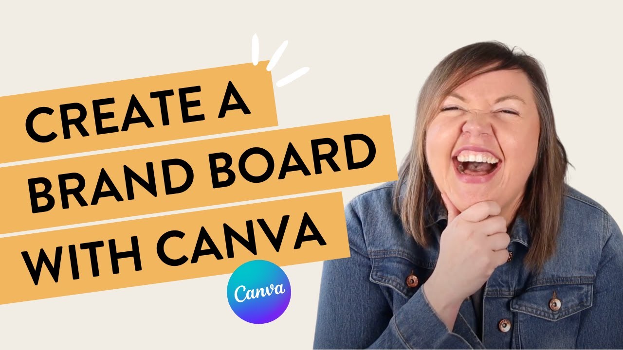 Create A Brand Board Using Canva