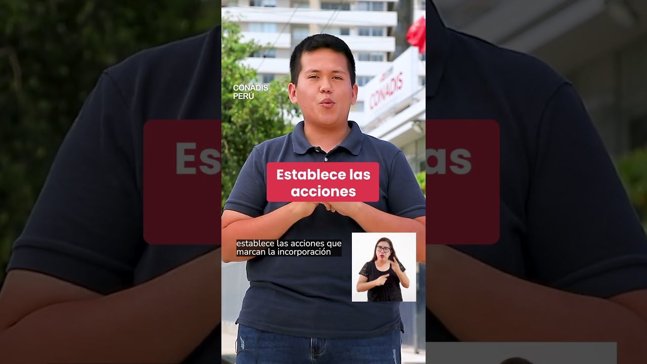 La Directiva de Transversalizaci&oacute;n de la Perspectiva de Discapacidad
