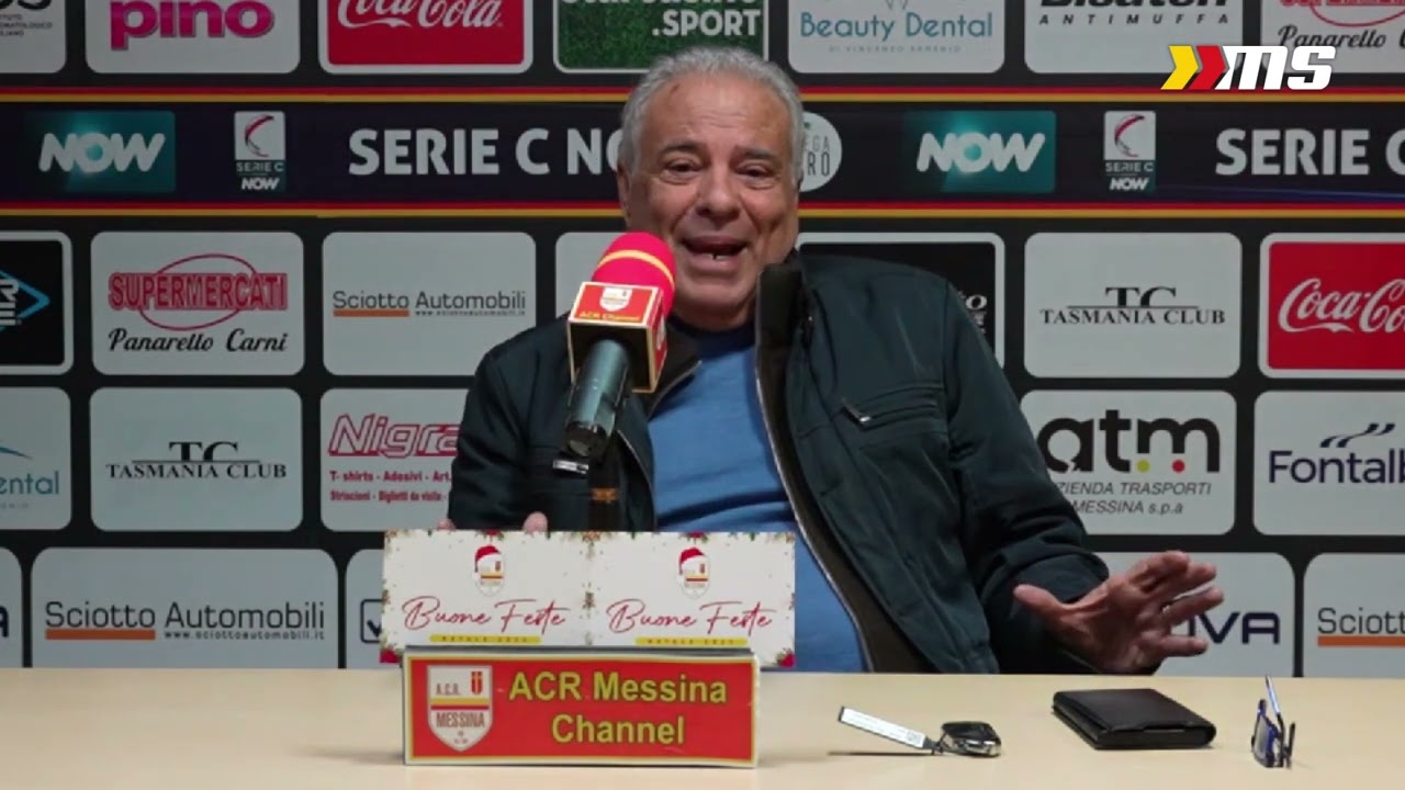 Messina, il presidente Sciotto ribadisce la fiducia in mister Modica