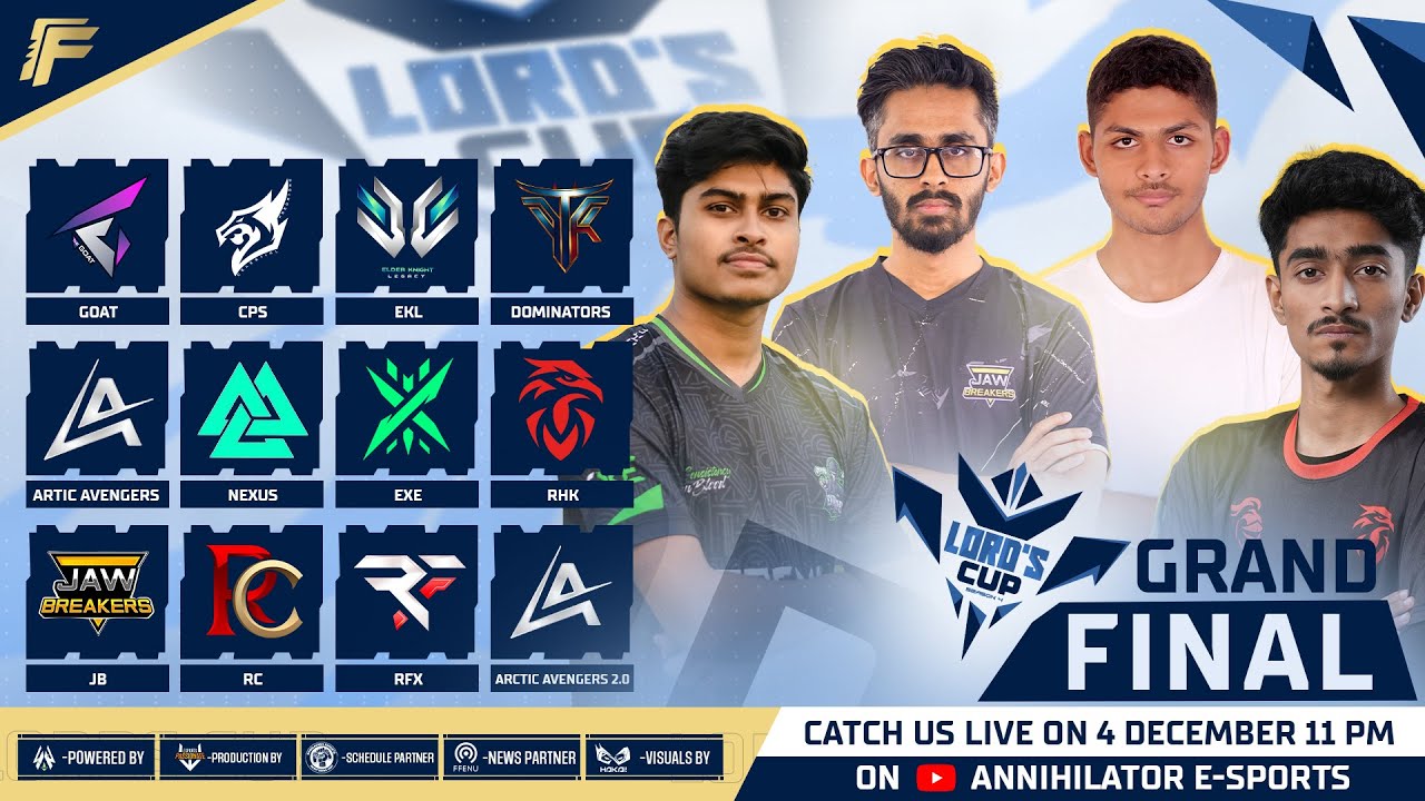 [🔴LIVE] GRAND FINAL  | LORD'S CUP | ANNIHILATOR ESPORTS ft @RedHawksOfficials, @JB.FREAK22