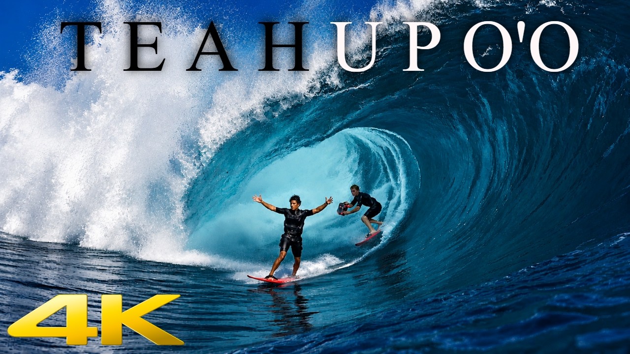 🔴(ASMR) Teahupo'o: The Ultimate Surfing Experience - May 2026