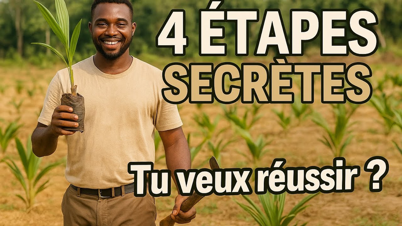 Quatre étapes secrètes pour réussir sa culture du palmier à huile
