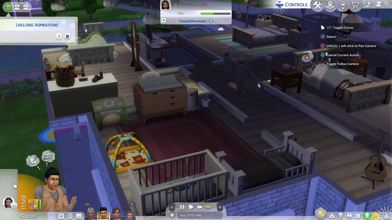 Live, Playing Sims 4 Gamboa family