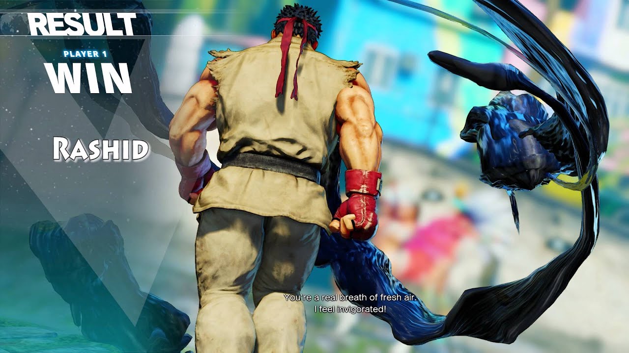 Street Fighter V: Ryu Victory Quotes HD