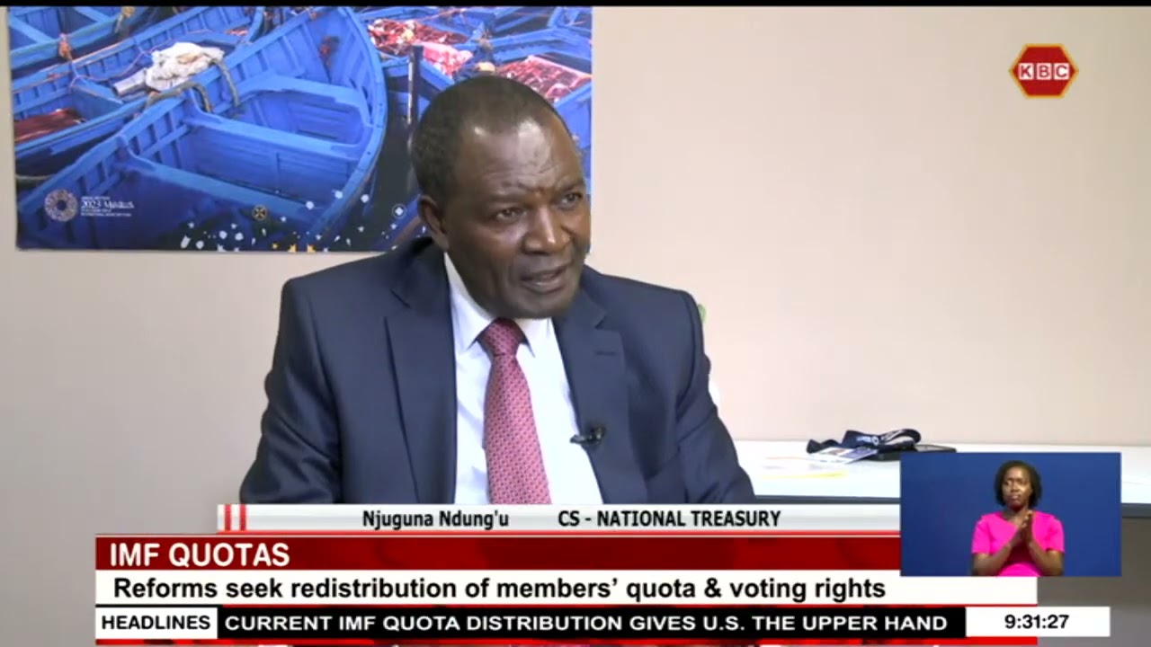 Kenya Advocates IMF Reforms for Equitable Quota Redistribution.