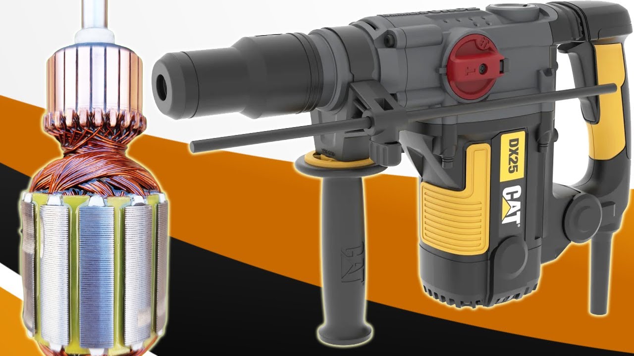 Caterpillar CAT DX25 SDS Max Rotary Hammer (armature winding)