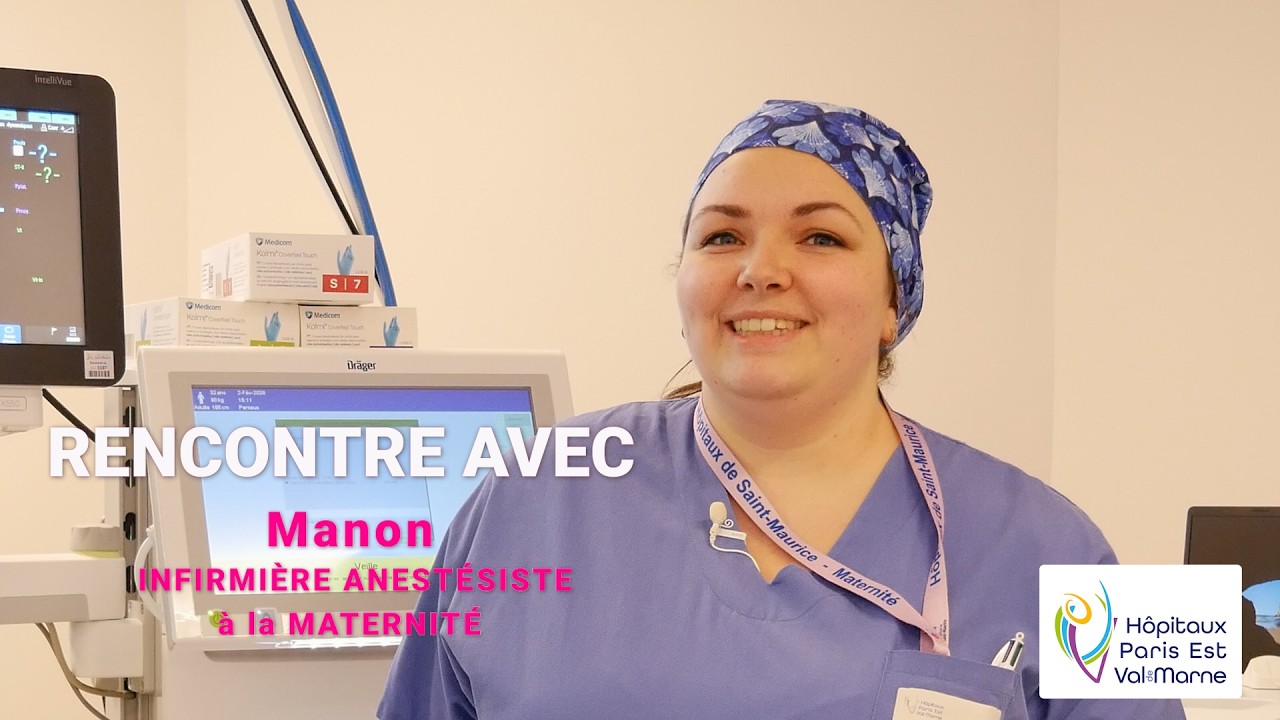Manon, infirmière anesthésiste - Maternité
