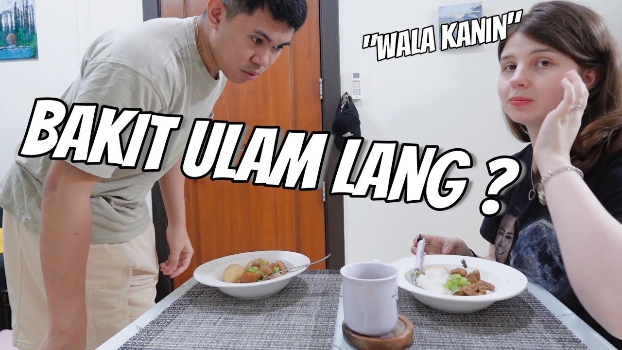 SERVING MY FILIPINO HUSBAND FOOD WITH NO RICE TO SEE HOW HE REACTS