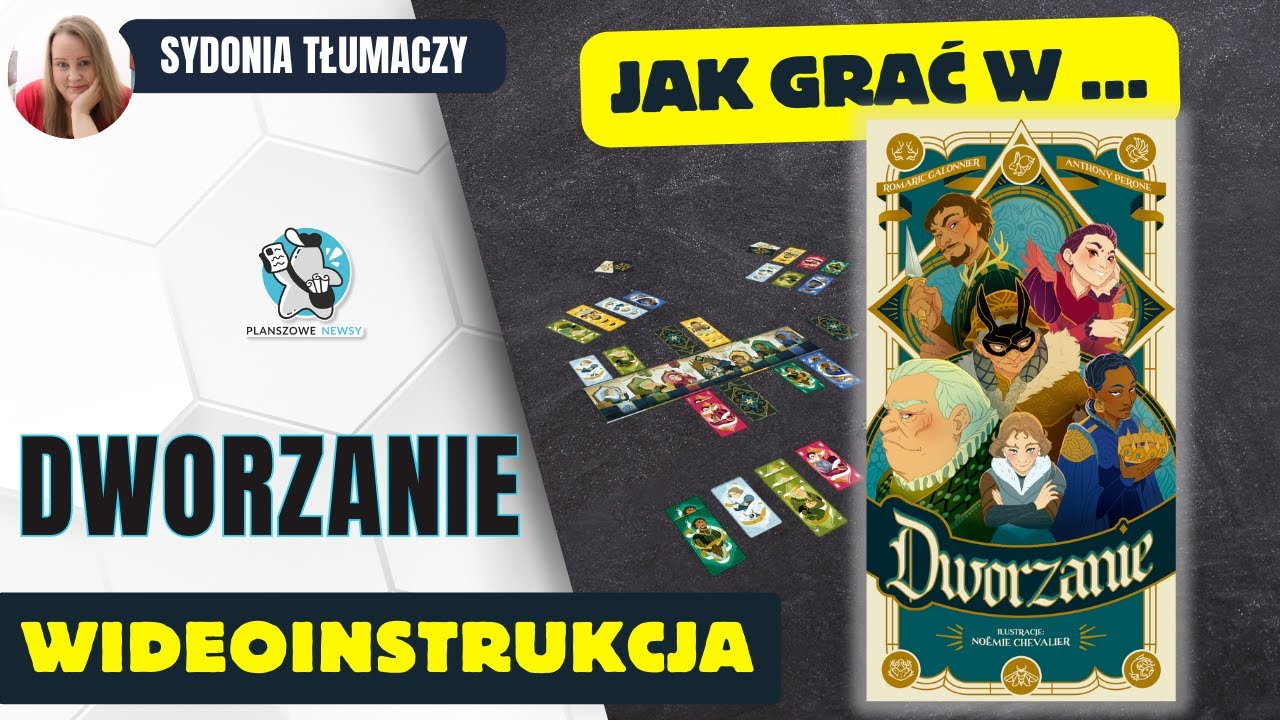 Jak grać w DWORZANIE || Zasady gry || Instrukcja video || Lucky Duck Games
