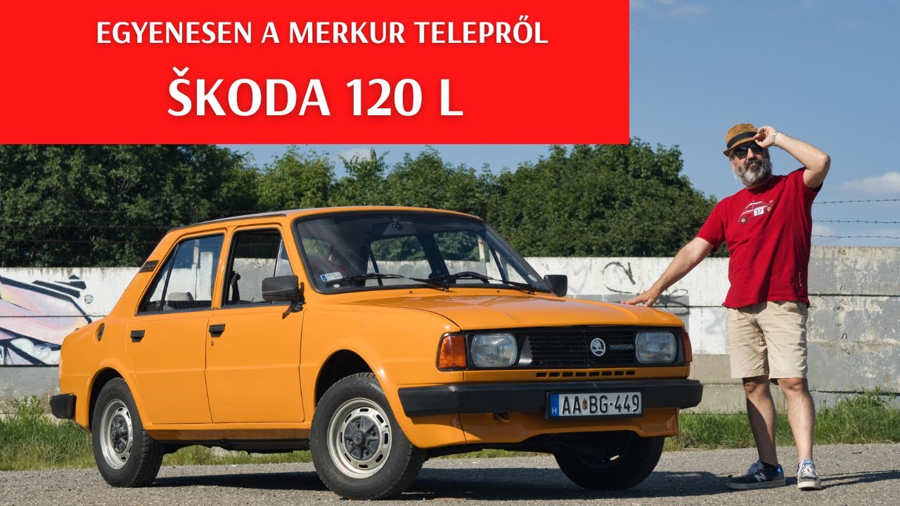 Egyenesen a Merkur telepről: Škoda 120 L 🇨🇿 1984-ből. Ebben elkap a nosztalgia!