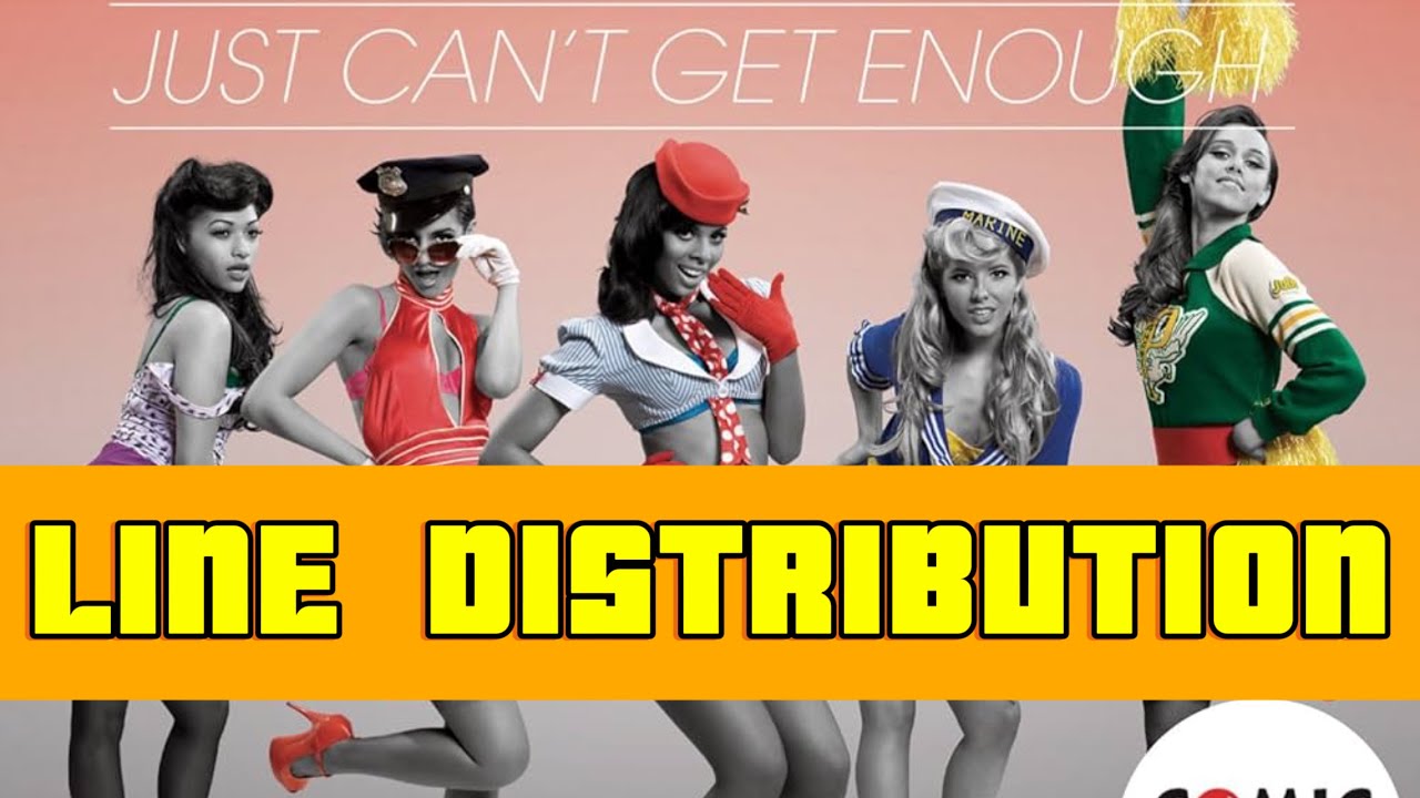 The Saturdays - Just Cant Get Enough - Line Distribution