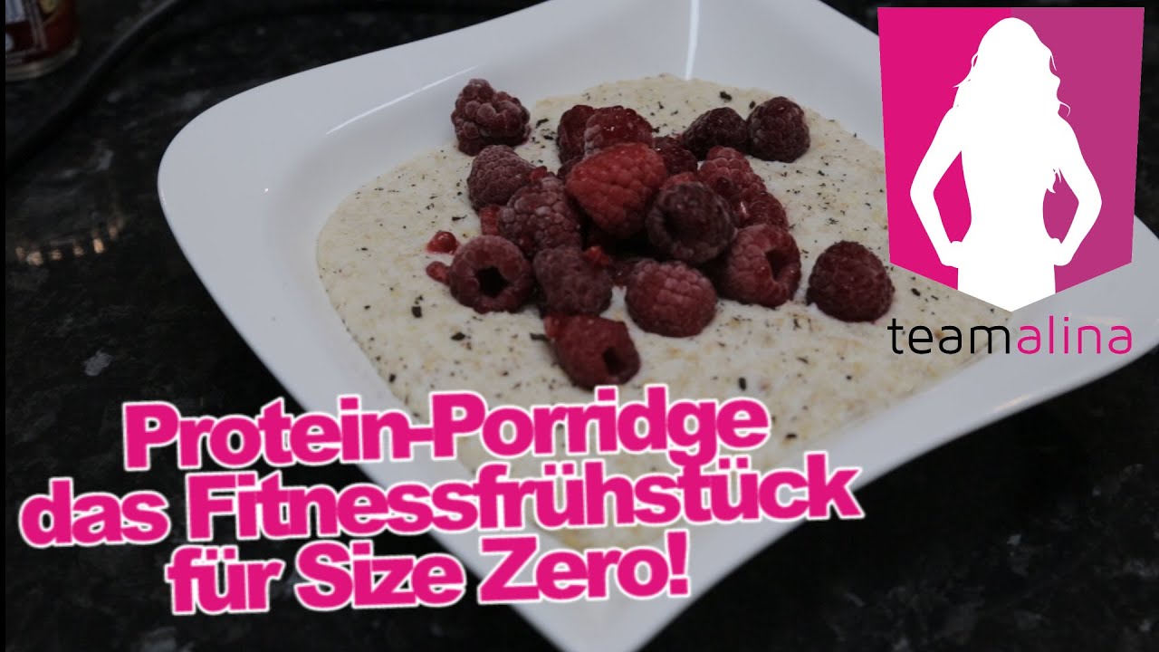 Fit in den Tag  - Protein-Porridge für Size Zero! - Kochen mit Alina | www.size-zero.de