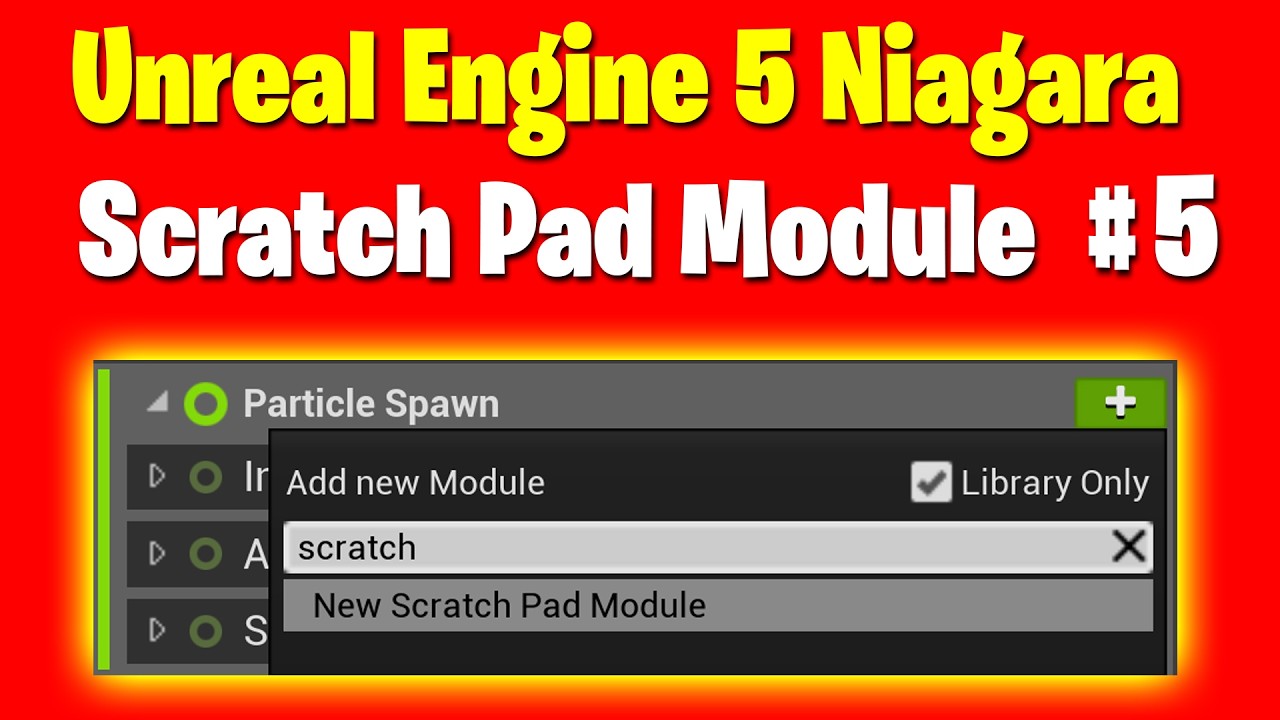 UE5 Niagara #ScratchPad Module #5 | Mastering Static Mesh Location, Rotation, and Scaling Techniques