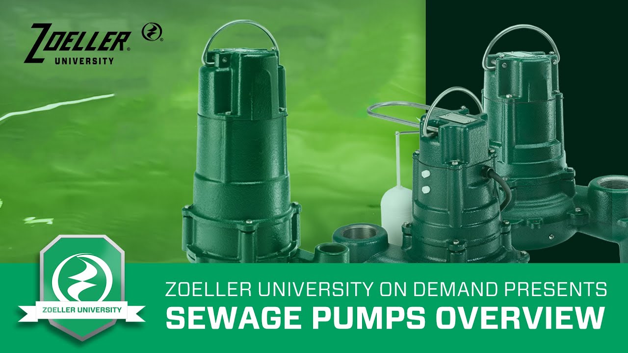 Sewage Pumps Overview Webinar