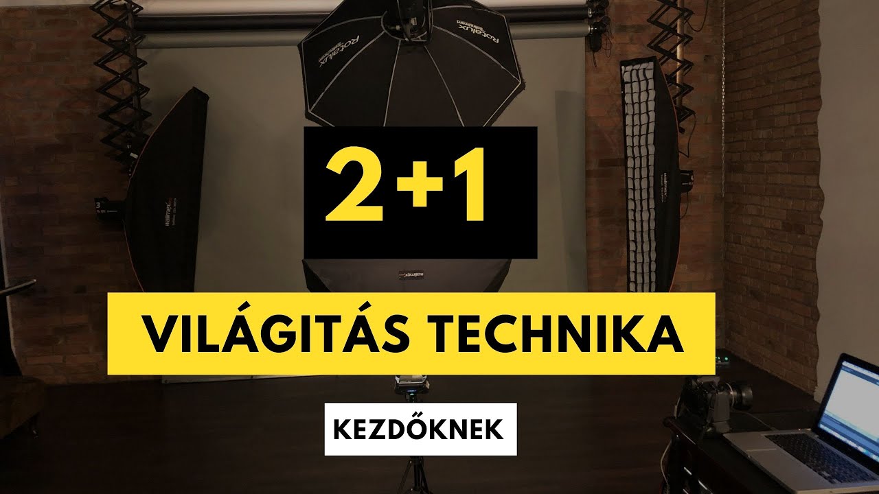 3 egyszerű stúdió világítás amivel te is menő portrét készthetsz!