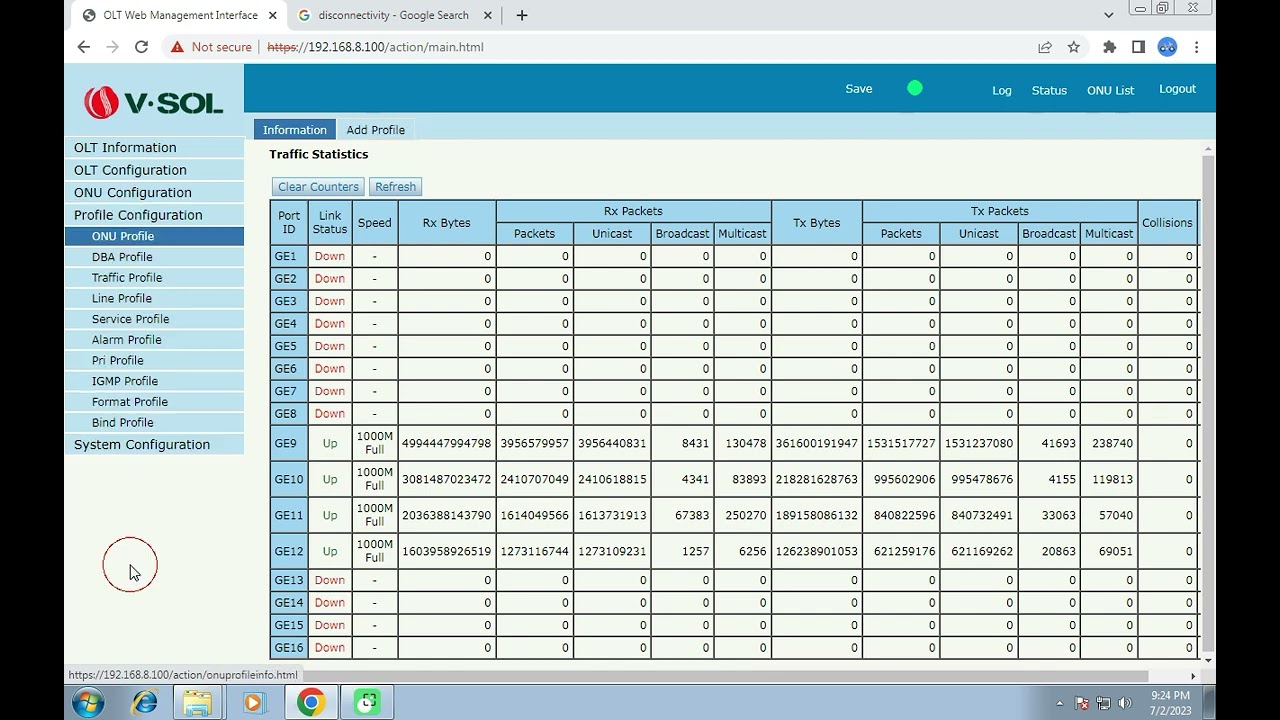 If You Want Increase Your Internet Speed From VSOL GPON OLt Do This Setting