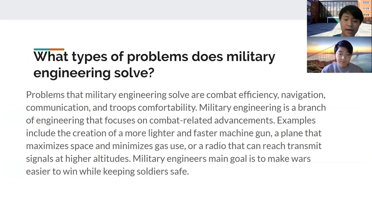What is Military Engineering?
