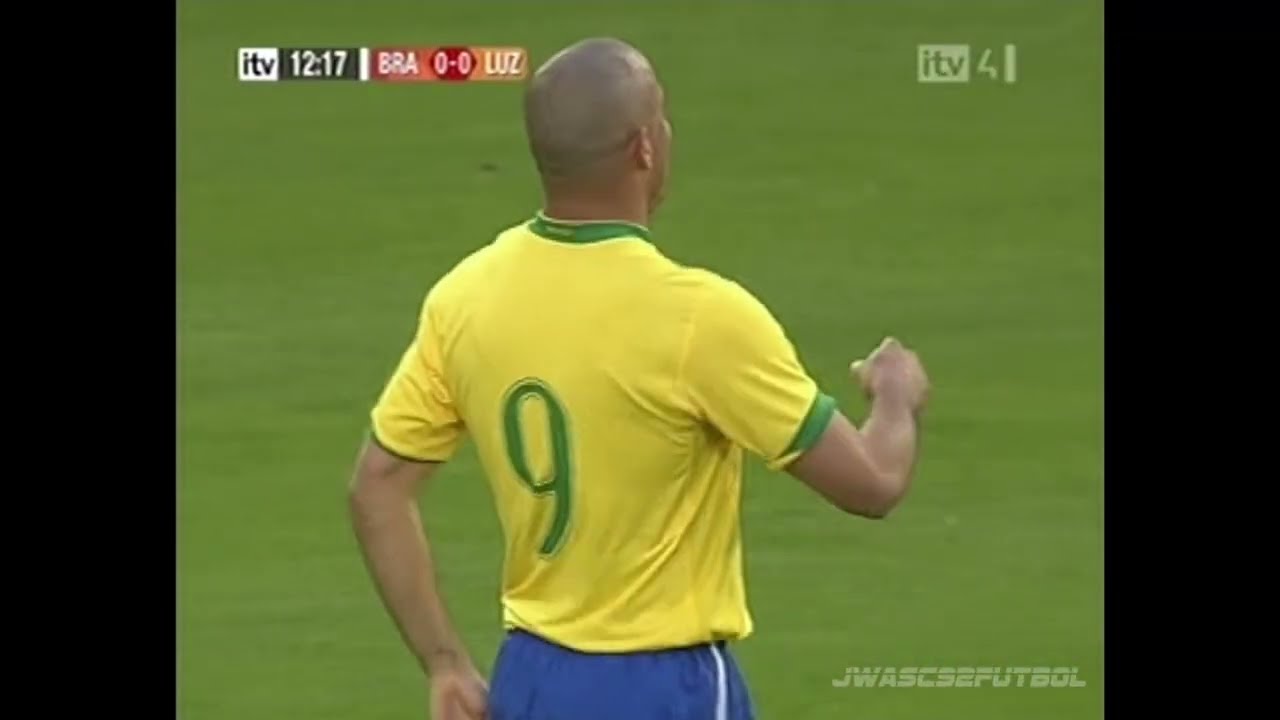 2006.05.30 FC Lucerne 0 - Brazil 8 (Full Match 60fps - International Friendly)