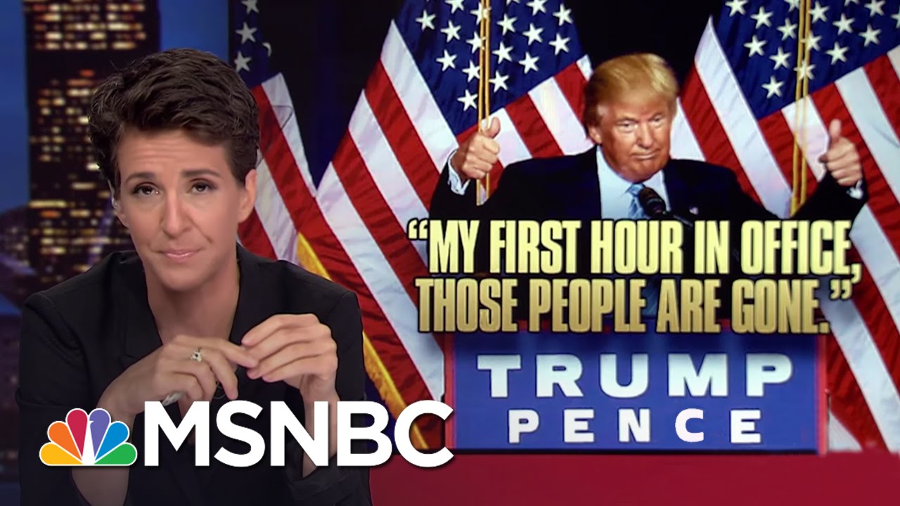 Donald Trump Nativist Speech Follows Dark US Pattern | Rachel Maddow | MSNBC