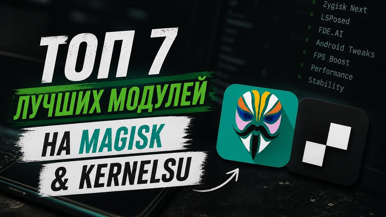 ЛУЧШИЕ МОДУЛИ MAGISK & KERNELSU В 2026