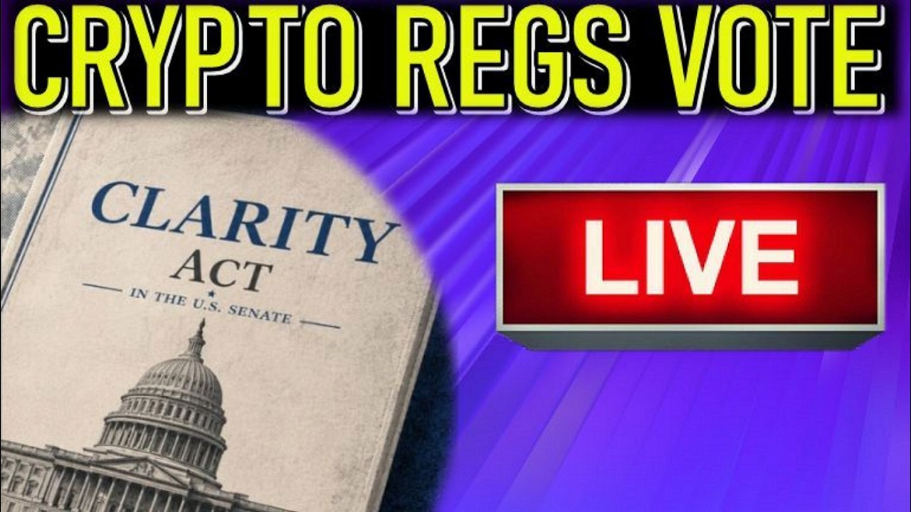 🔥CLARITY ACT VOTE🔥CRYPTO MARKET REACTION🔥