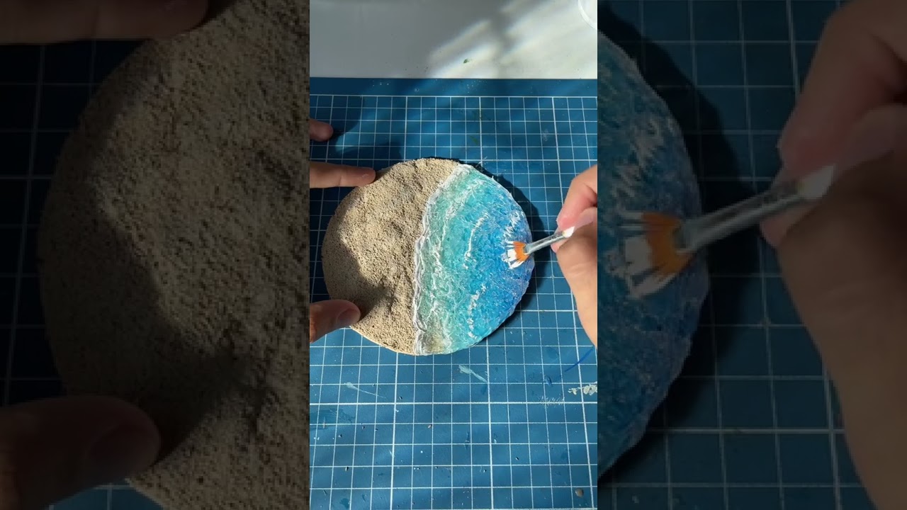 DIY BASE DE PRAIA USANDO COLA QUENTE | Tutorial