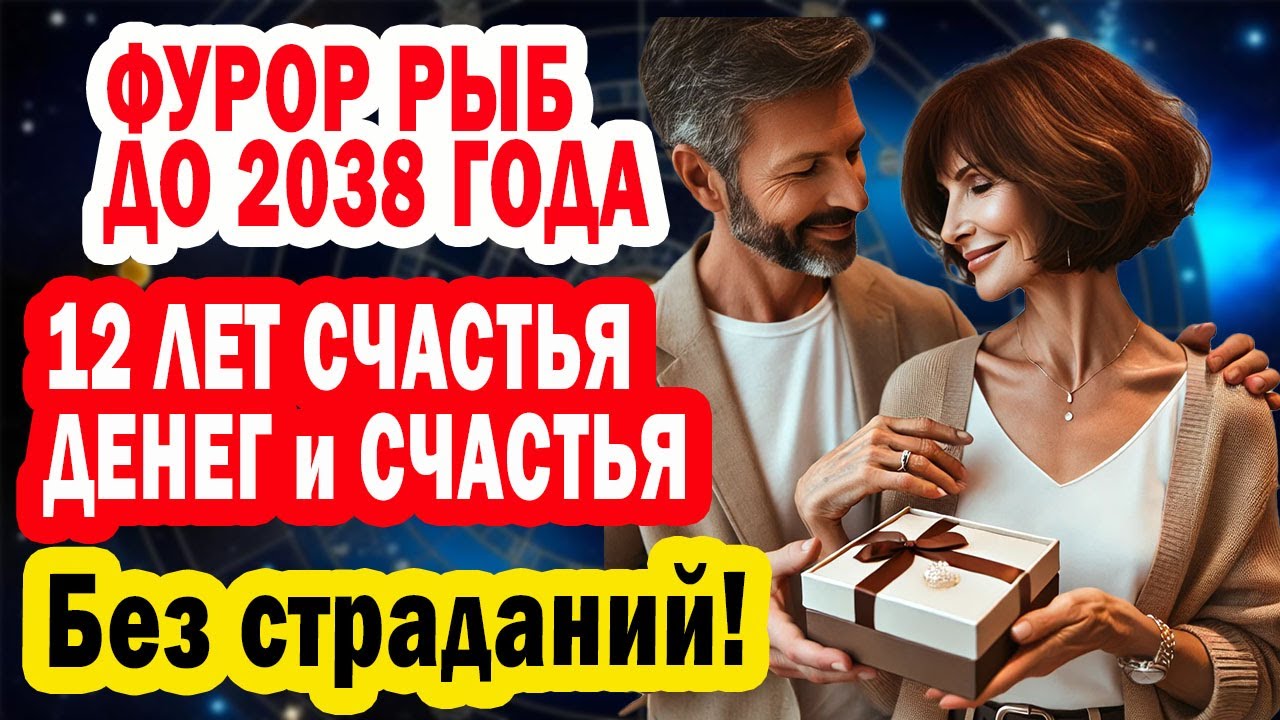 Рыбы, вы ИЗБРАННЫ до 2038! НЕПТУН дарит 12 лет роскоши. Забирайте счастье УЖЕ сейчас!