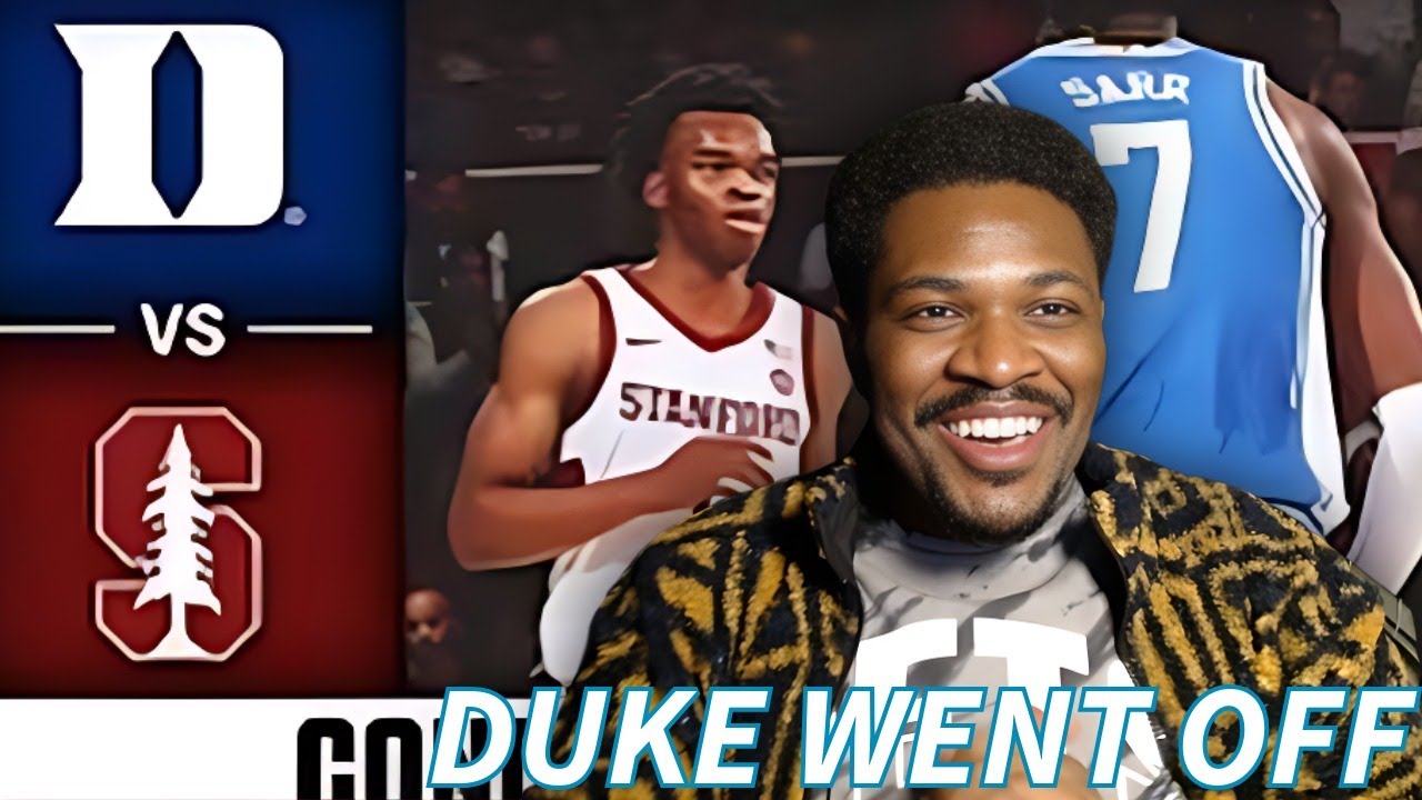 Duke Sent a MESSAGE 😮 | Duke vs Stanford NCAA Reaction