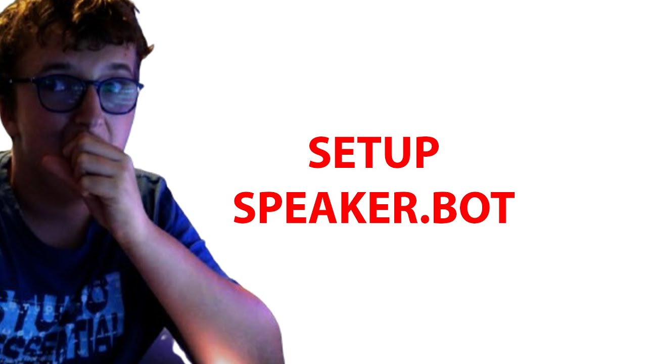 How to Setup Speaker.bot?
