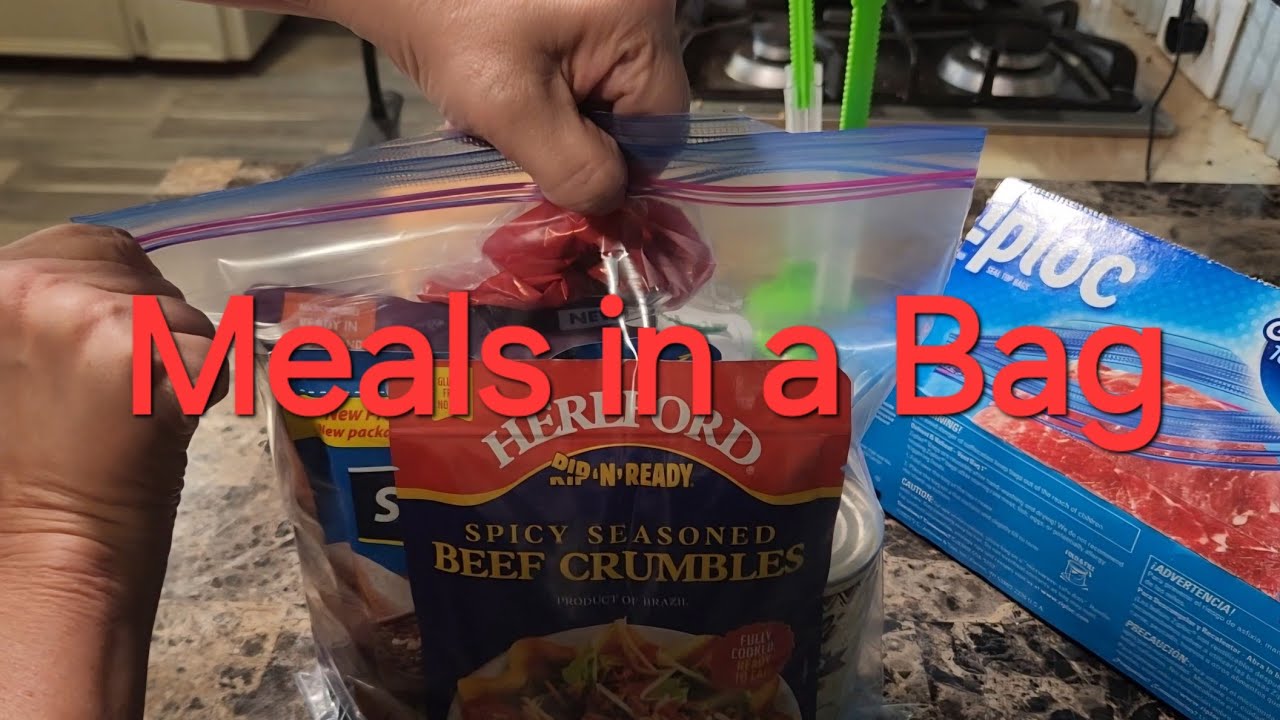 Shelf Stable Meals in a Bag Ideas