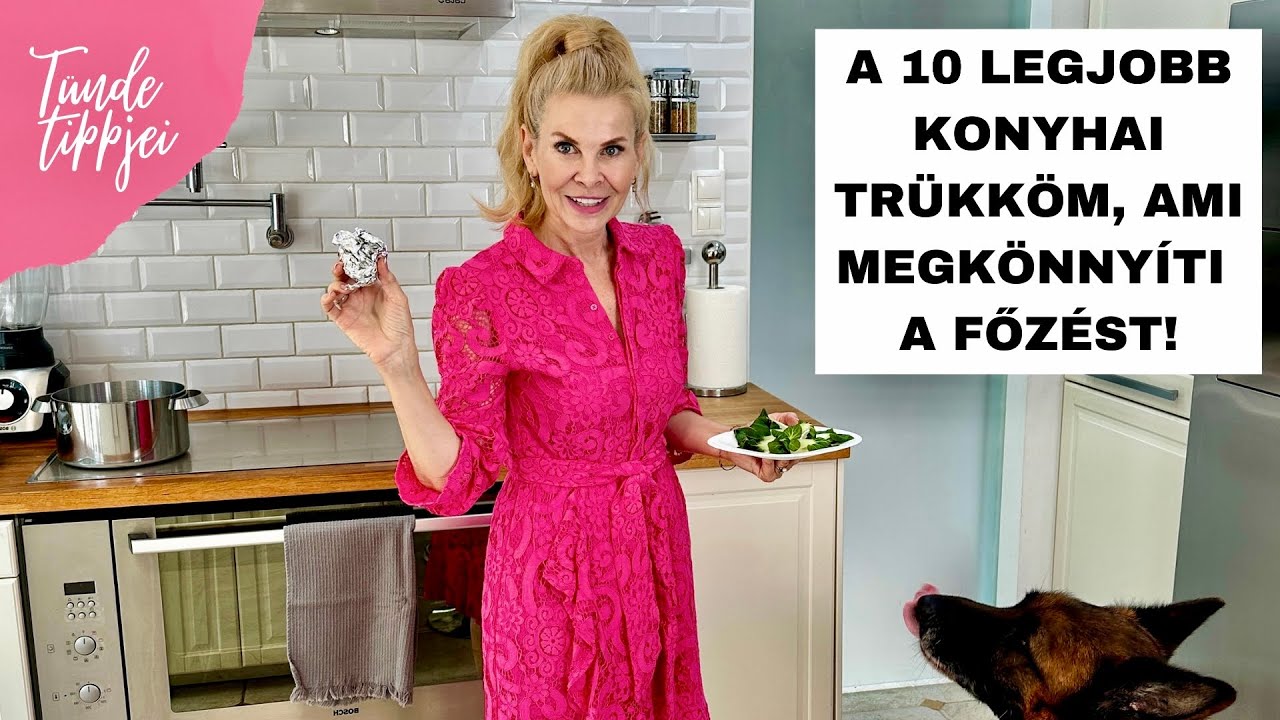 A LEGJOBB KONYHAI TRÜKKÖK, HOGY GYORSABBAN VÉGEZZ! - MIELŐTT LELÉPEK... | Polgár Tünde