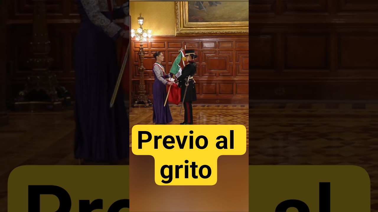Asi sali&oacute; la presidenta previo al Grito  