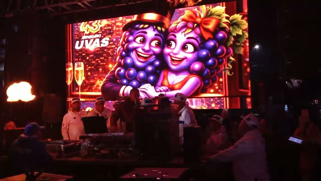 SONIDO FASCINACION CON LA BANDA UVAS DEL CARMEN 🍇🇨🇴 🇲🇽🇵🇷🎶