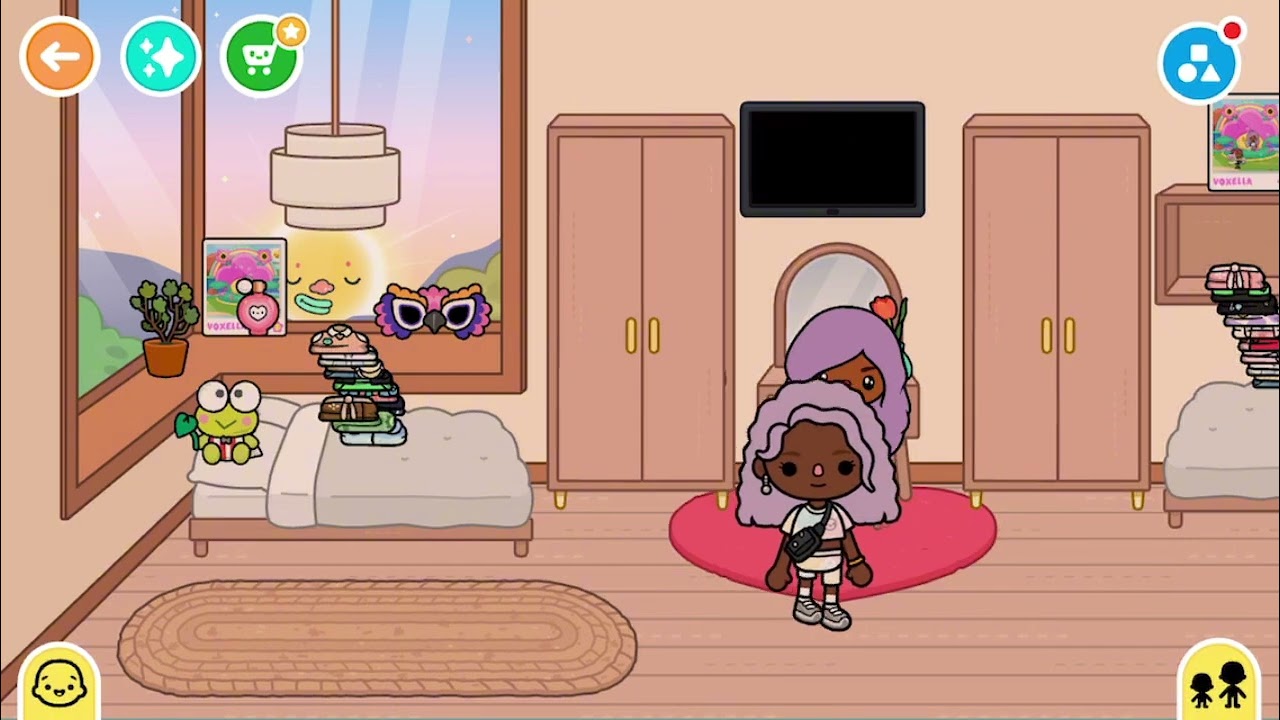 Cleaning the house 