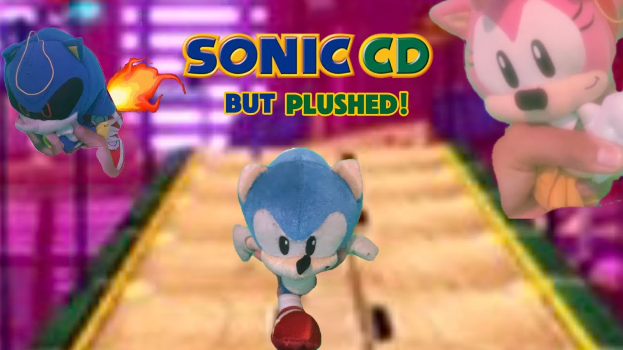 Sonic CD but PLUSHED! (32rd Anniversary of Sonic CD 🥳🎉and 💯 Sub Special)