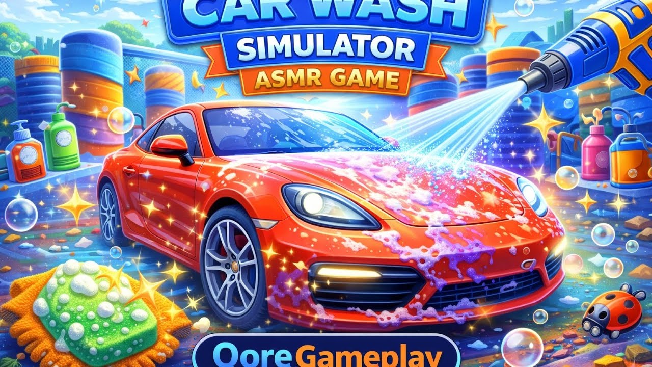Car Wash Simulator: ASMR Game | Satisfying Cleaning Gameplay (Android/iOS)