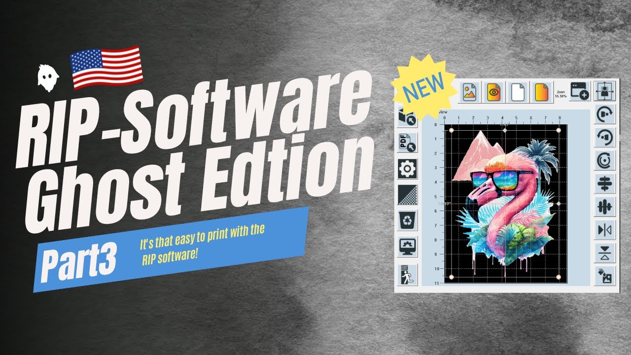 RIP-Software Ghost Edition Part 3 - How easy it is to print with the RIP software! 🎉