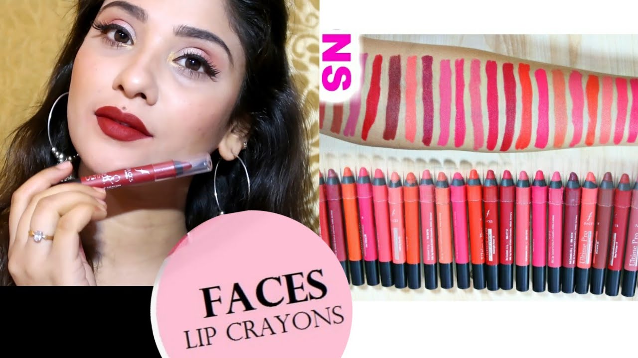 FACES LIP CRAYON || BEAUTIFUL LIPSTICK ||♥️