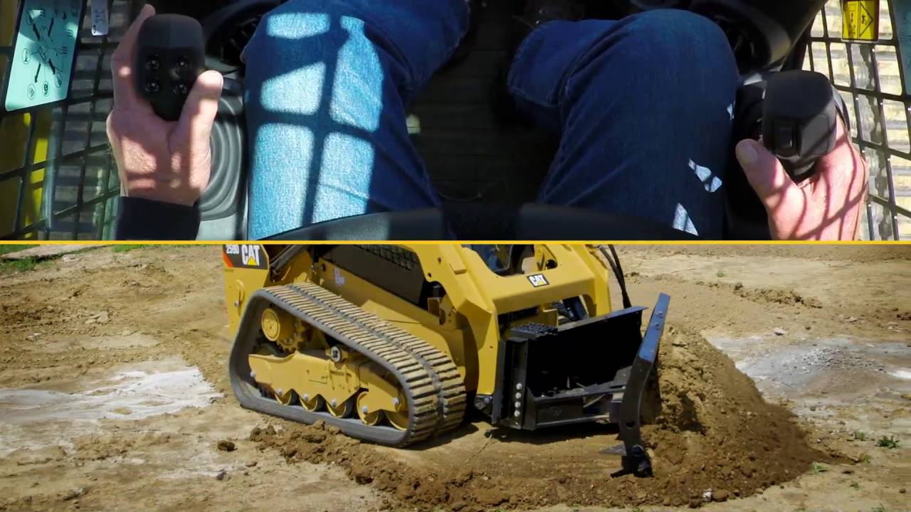 Cat® Angle Blade Attachment Operating Tips