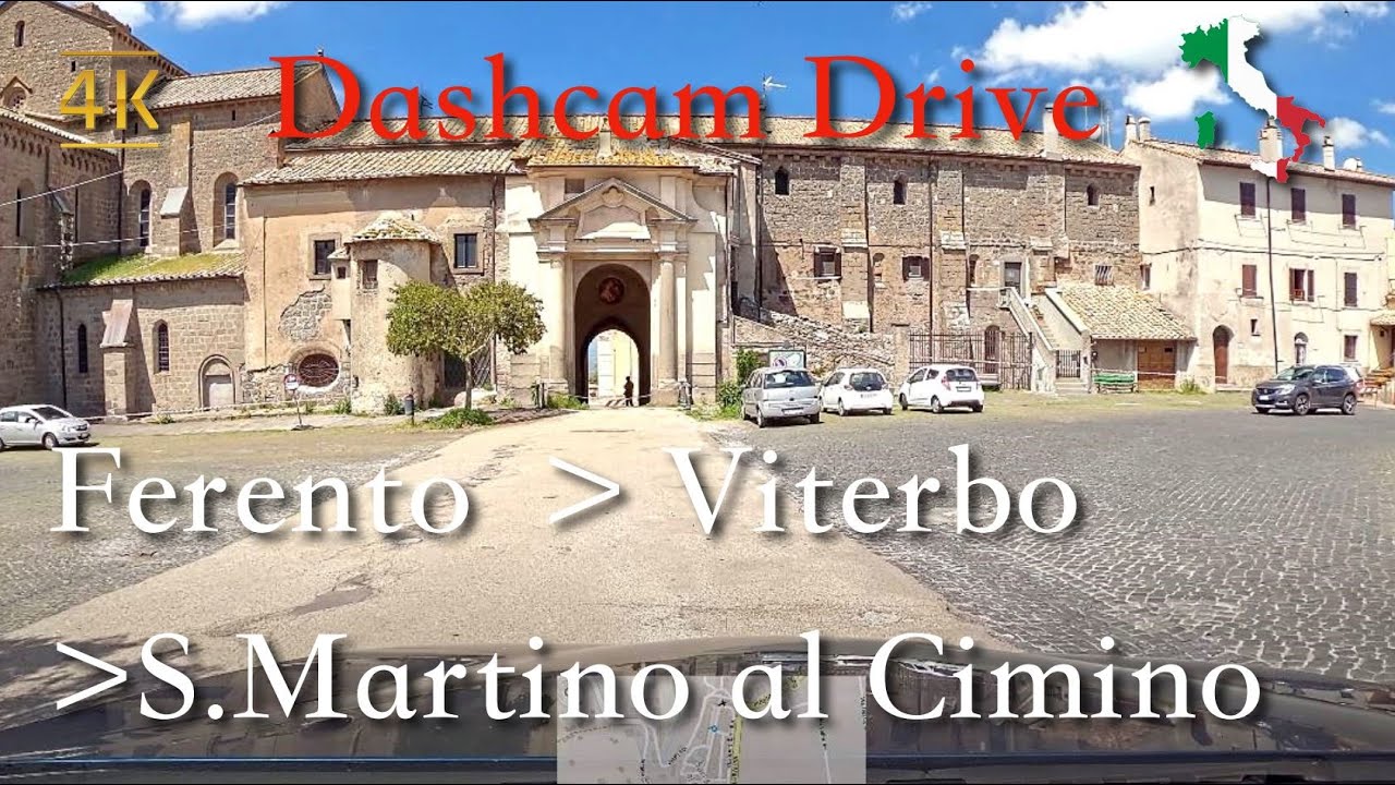 Scenic Drive, Italy [Ferento ⩾ Viterbo ⩾ San Martino al Cimino] June 2021 | 15:00 | ⛅