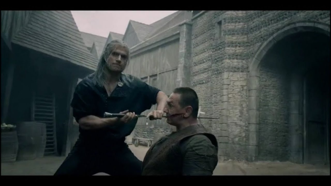 Geralt vs La banda de Renfri - THE WITCHER 1X01