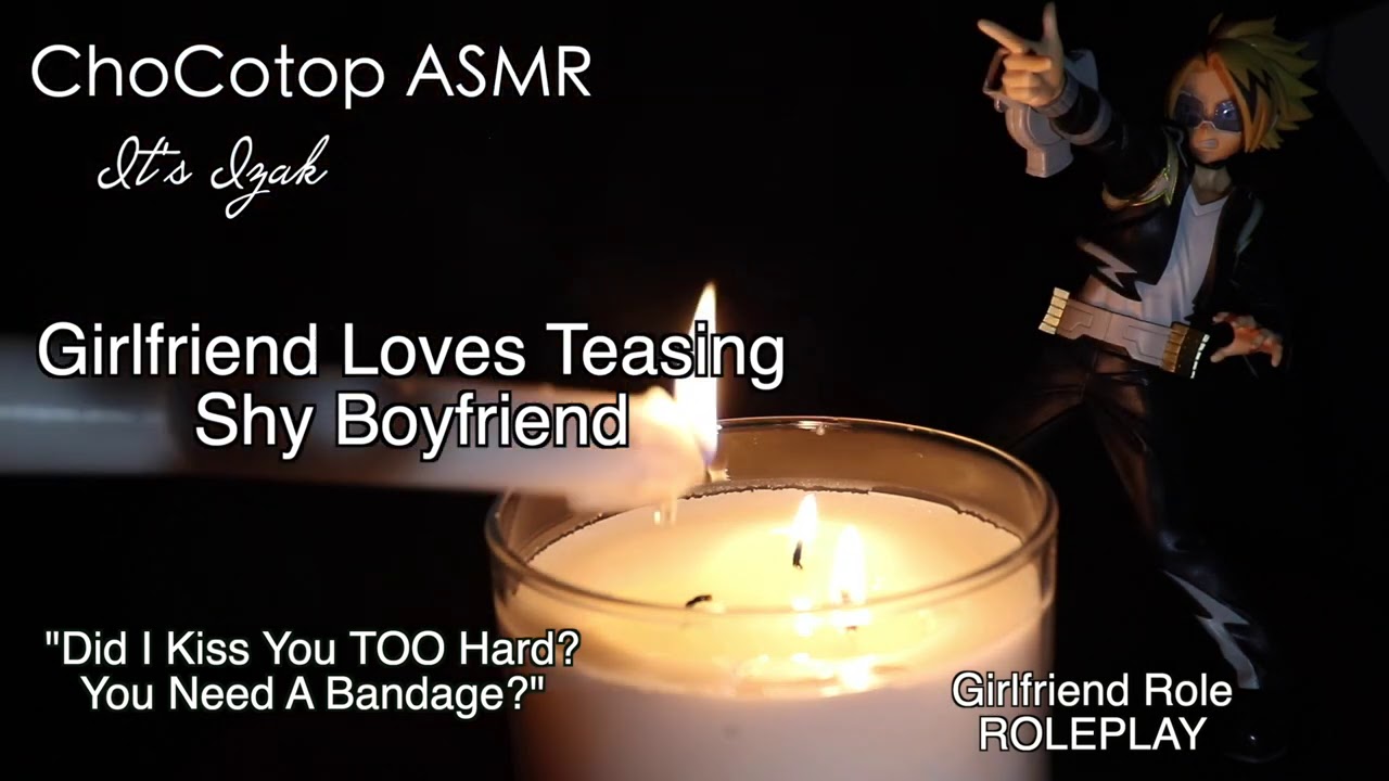 ASMR | 'Girlfriend Loves Teasing Shy Boyfriend' : Girlfriend Roleplay