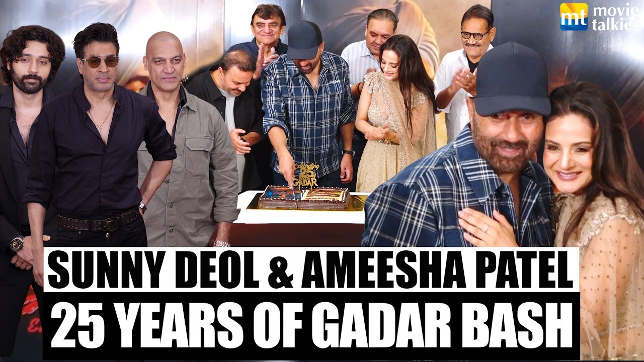 Sunny Deol, Ameesha Patel reunite to celebrate 25 years of Gadar: Ek Prem Katha | Anil Sharma