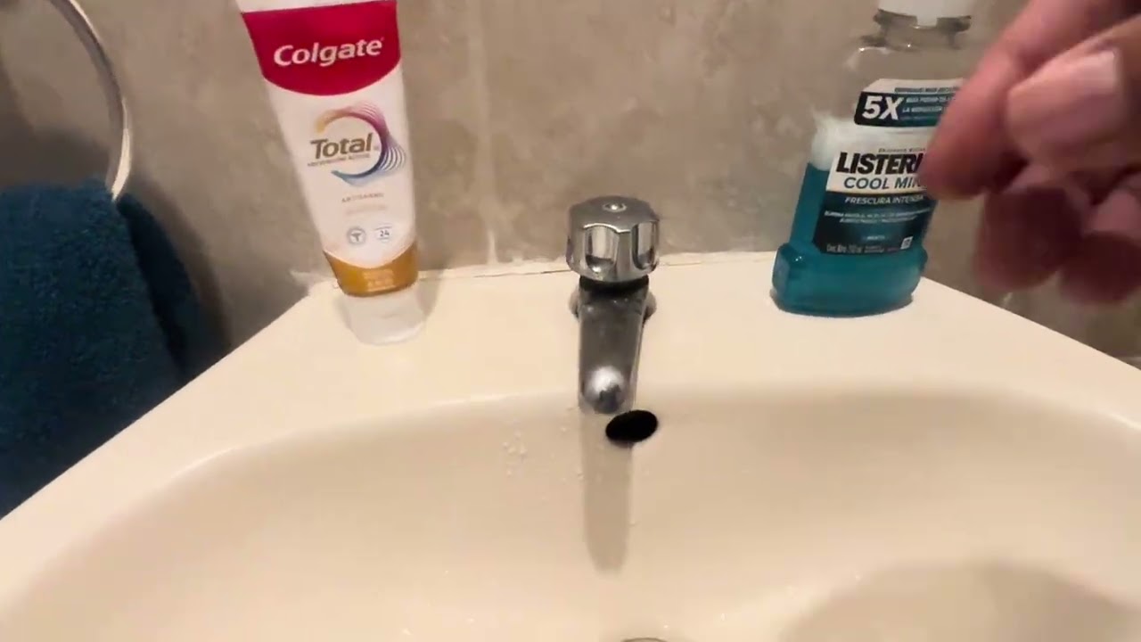 Watching All the Water Coming Out of the Toilet, Sink, and Shower