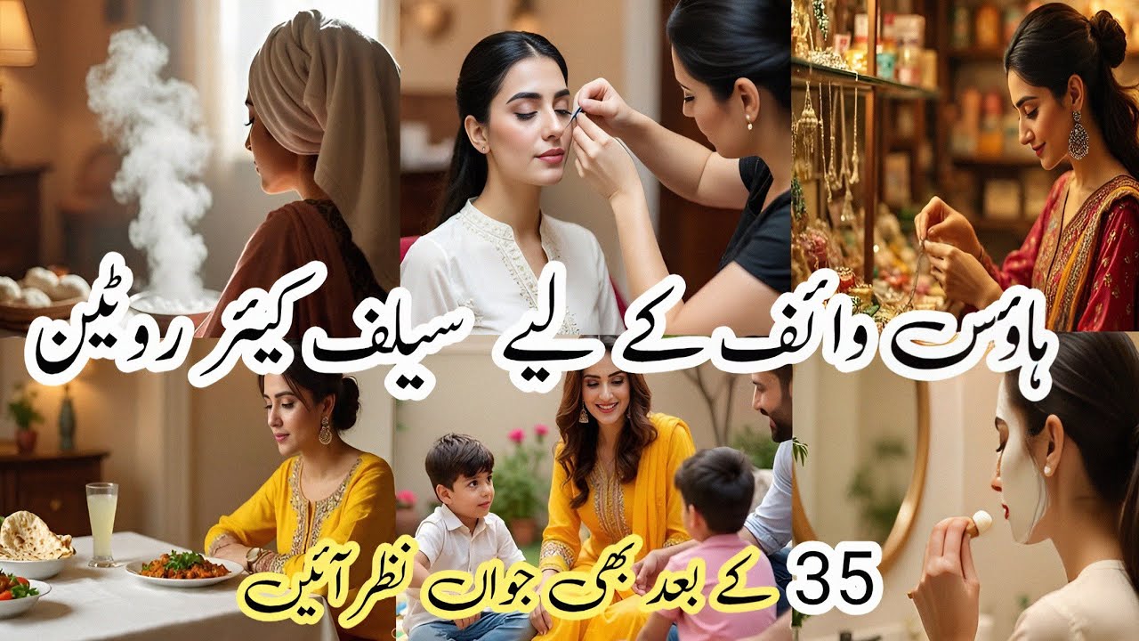 Self Care Tips for Housewives | Stay Young & Beautiful After 35 | Pakistani Ladies Guide
