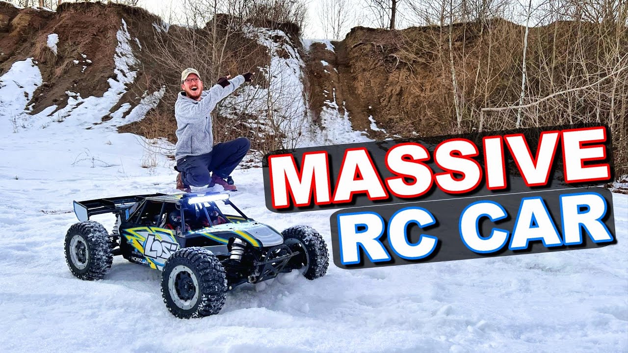 GIANT SCALE BRUSHLESS RC Car 4WD - Losi DBXL-E 2.0 - TheRcSaylors