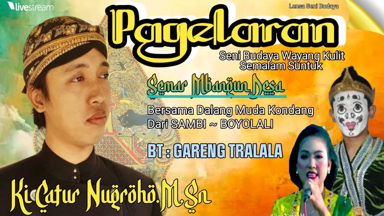 LIVE WAYANG KULIT KI CATUR NUGROHO ,M.Sn _BT TATIN,UCEK,EKA UGET-UGET II LIVE,REC MALAM INI