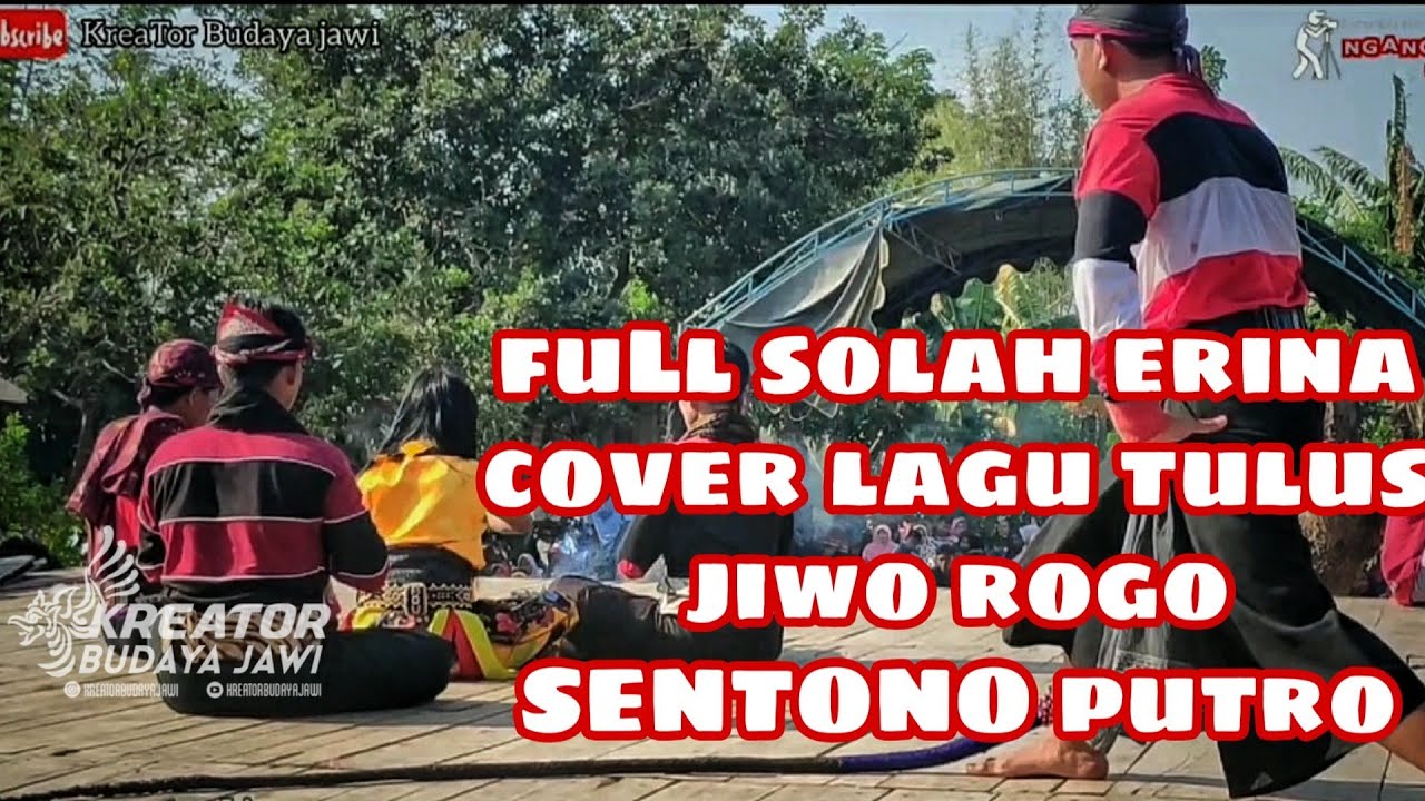 FULL SOLAH ERINA COVER LAGU TULUS JIWO ROGO SENTONO PUTRO LIVE WOROMARTO PURWOASRI
