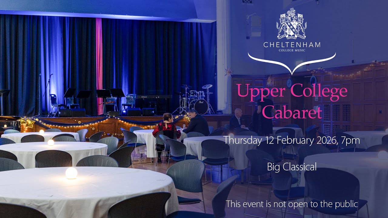 Upper College Cabaret & Singing Competition Final, Thursday 12 February 2026, 7pm