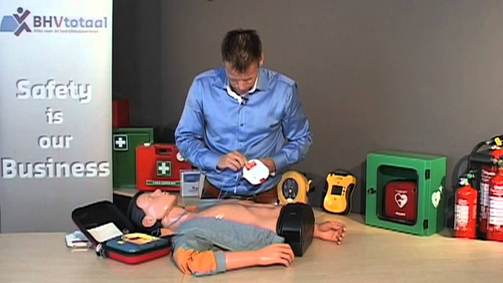 Philips HeartStart Eerste Hulp AED (voorbeeld-inzet)